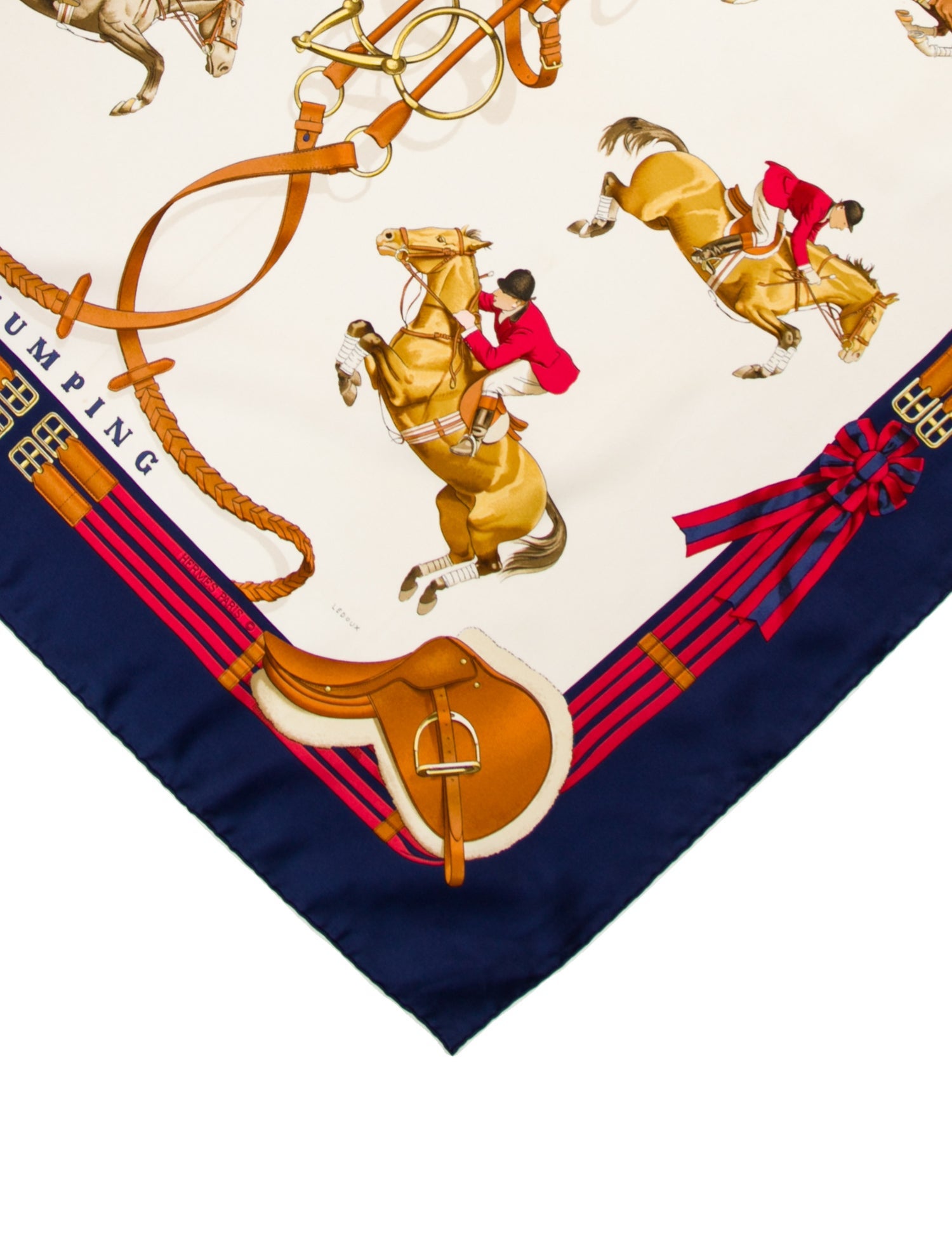 Hermès Jumping Silk Scarf